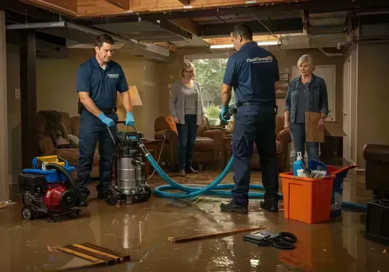 Basement Water Extraction and Removal Techniques process in Newell, WV