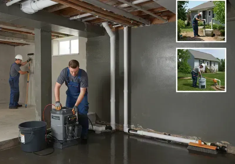 Basement Waterproofing and Flood Prevention process in Newell, WV